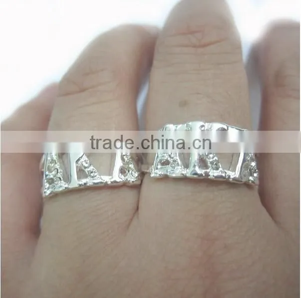 Alpha Kapp Alpha Sorority Silver finger ring aka ring