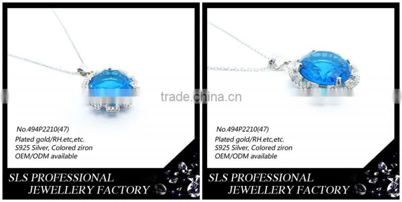 Women's types jewelry sterling silver pendant wholesale in 2015 charms jewellery necklace pendant in guangzhou