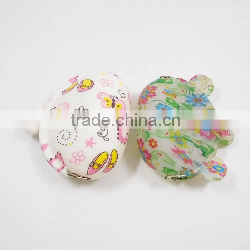 Factory Wholesale Floral Printed Gifts Bag Mini Retro Silicone Smart Wallet