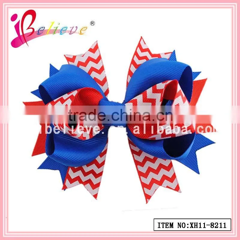 Wholesale gold design sample available boutique kids snap clips