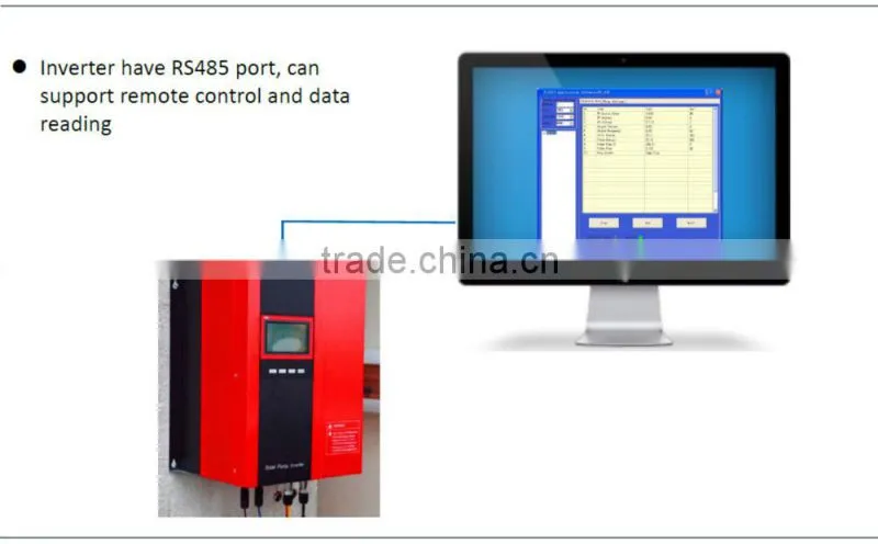 3 phase AC solar inverter without battery