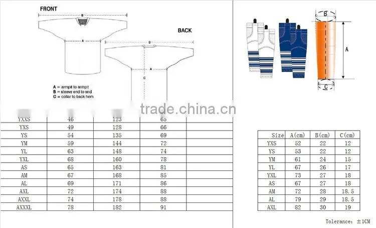 custom sublimated polyester ice hockey shirts sportswear manufacturer
