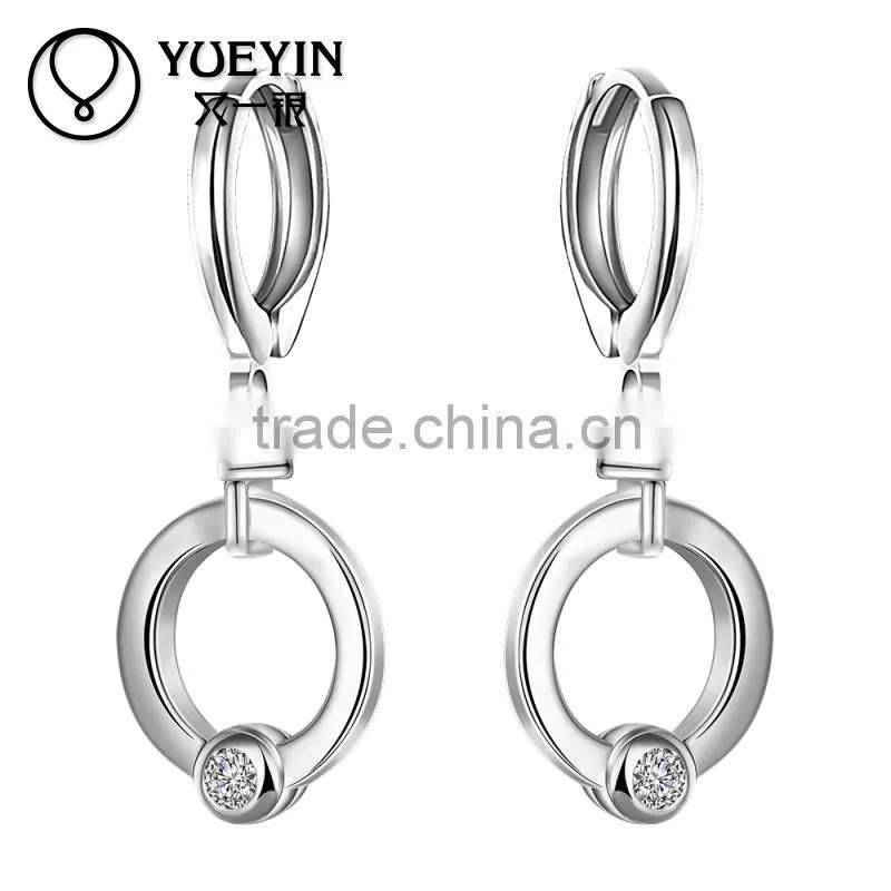 Newest Wholesale silver plated earring jewelry