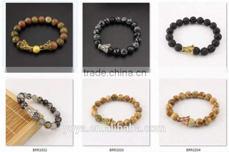 BRH1503 Lapis beads blue druzy elastic bracelet, india druzy jewelry