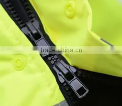 Mens 3M High Visibility Reflective Winter Highway Safety Jacket