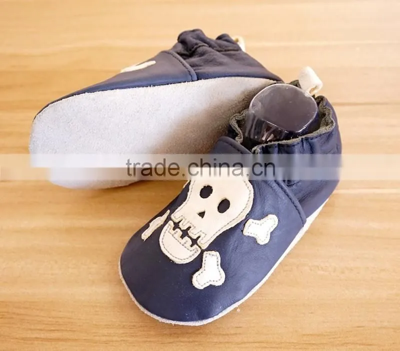 New design girl boy kids wholesale baby sheep leather moccasin shoes