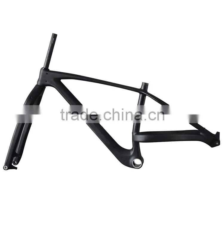 2016 27.5+ carbon frame Max tire 3.0 available mountain bike frame carbon frame MTB 27.5 plus