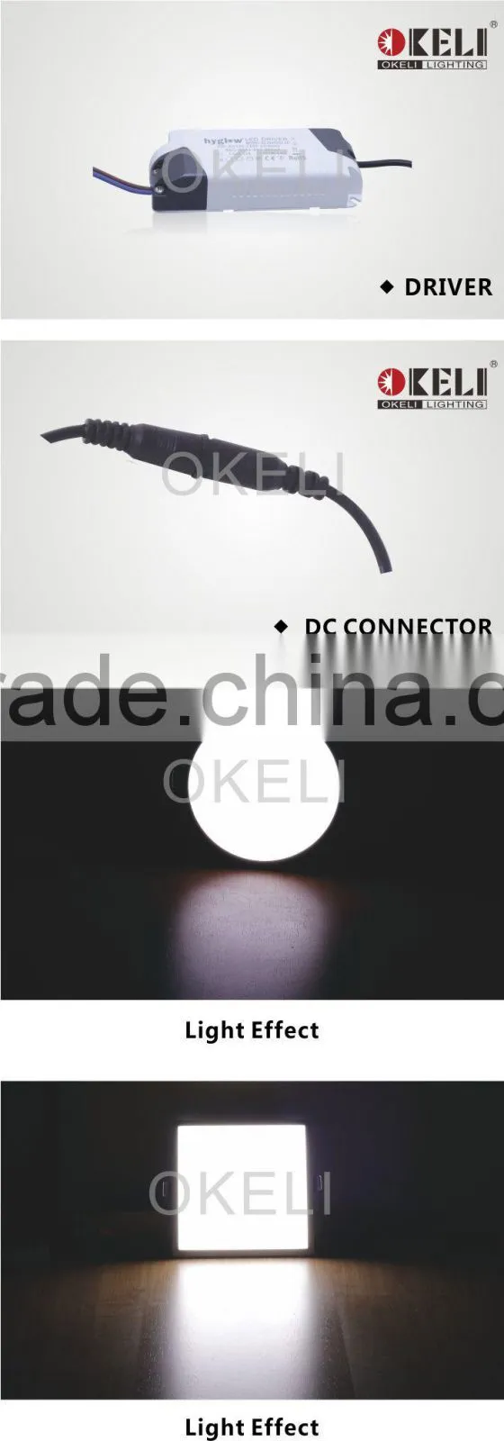Top quality 18w round led panel light,panel light led wholesale with factory price