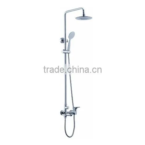 Deck mounted solid brass kitchen sink mixer tap from Heshan city