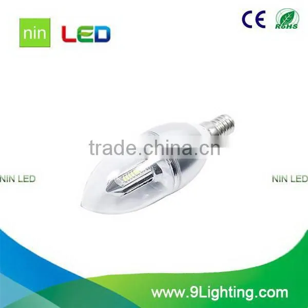 New style hot sell led candle light high quality filament