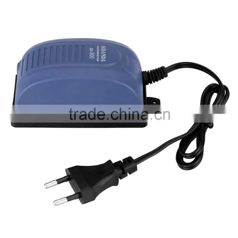 2.5w SHANDA SD-900 Mini Aquarium Accessories Air Oxygen Pump for Fish Turtle Tank Super Silent Adjustable 1.2W 220-240V Aquatic