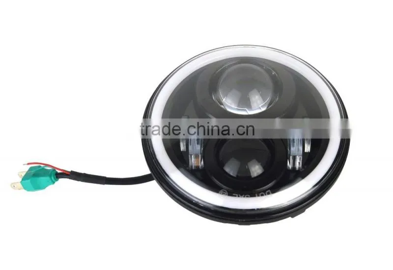 New arrival and Smart design 50W 7 inch led headlight for Jeep vehicles