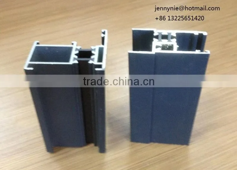 Powder coating aluminum profiles