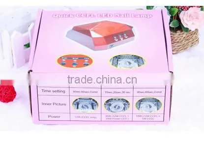 dual uv led nail lamp 36w+ NAIL FAN, 220-110V for nail Dryer Machine
