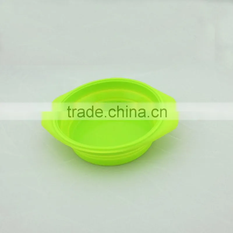 Food-grade Silicone Lunch Box With Custome Logo Eco-friendly Custome Silicone Bowl Dongguan SGS Approve Silicone Bowl