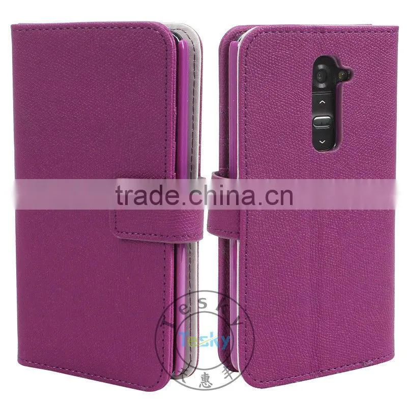 For LG G2 verizon VS980 Cell Phoner Stand Leather Case With Wallet Design