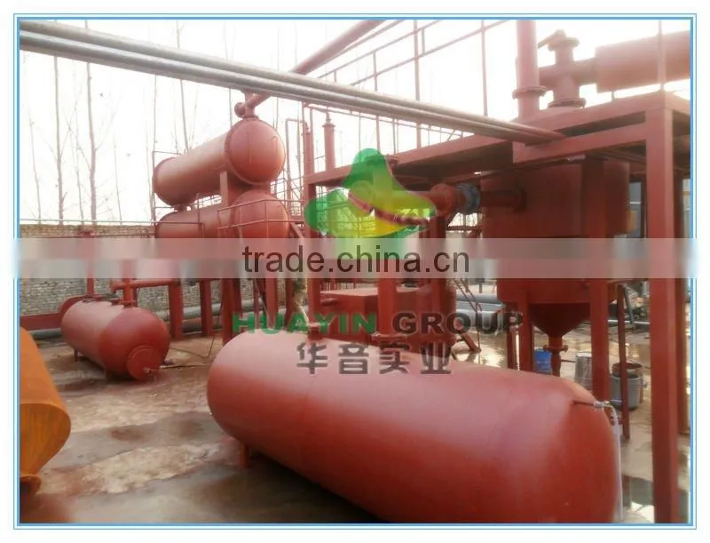 Aquiring CE Certification 8 ton Q345R Oil Refining Pyrolysis Plant