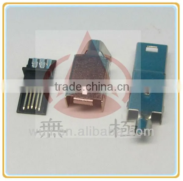 2013 Nickel Plated 3 PCS One set usb phone connector types