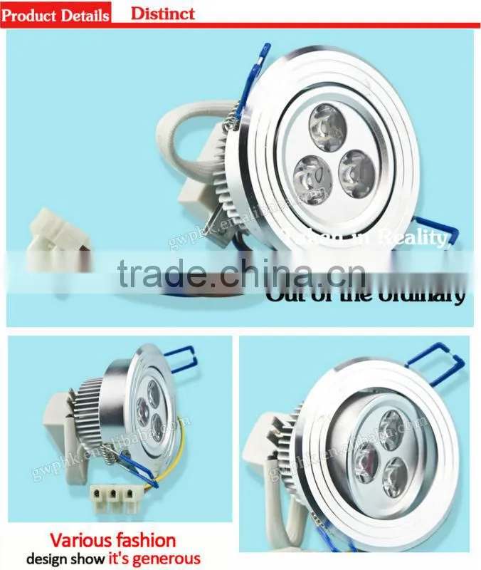 Luxury and high-end 3W LED Cabinet Lamp/Led Downlight karachi