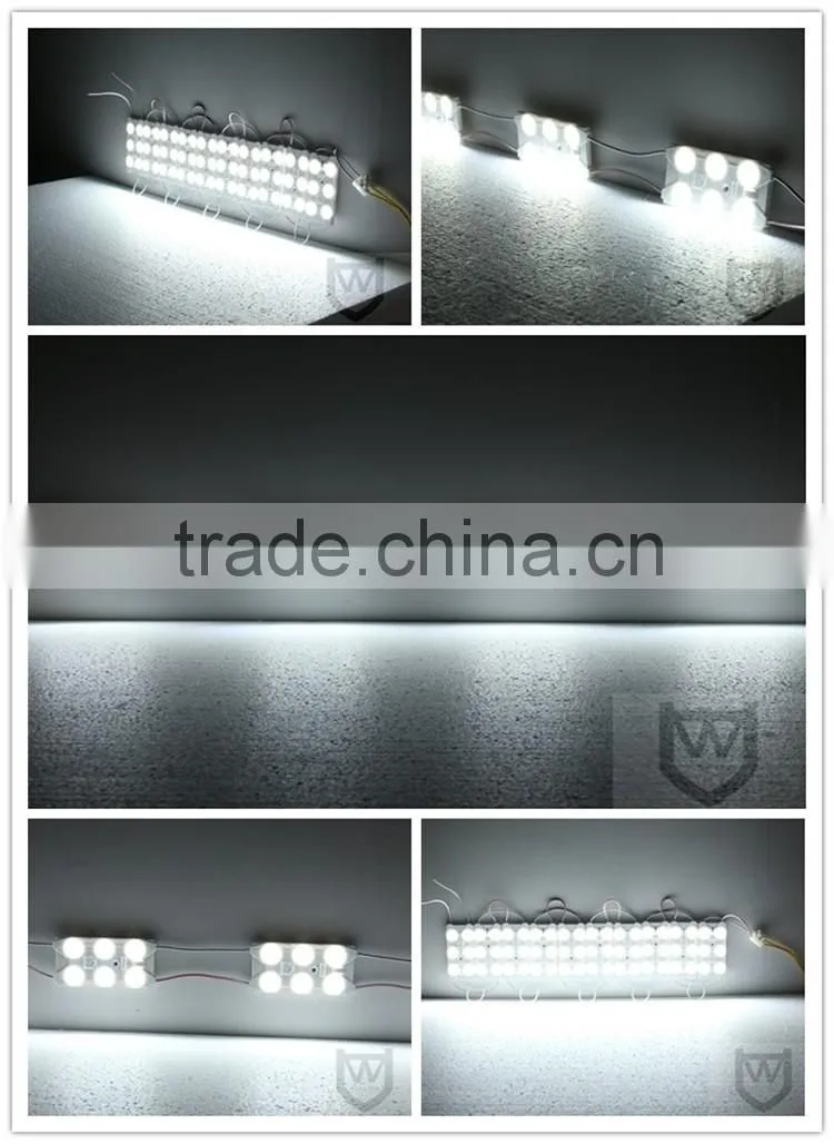 Factory price CE Rohs approved 12v single color 1.5w injection led module waterproof IP65