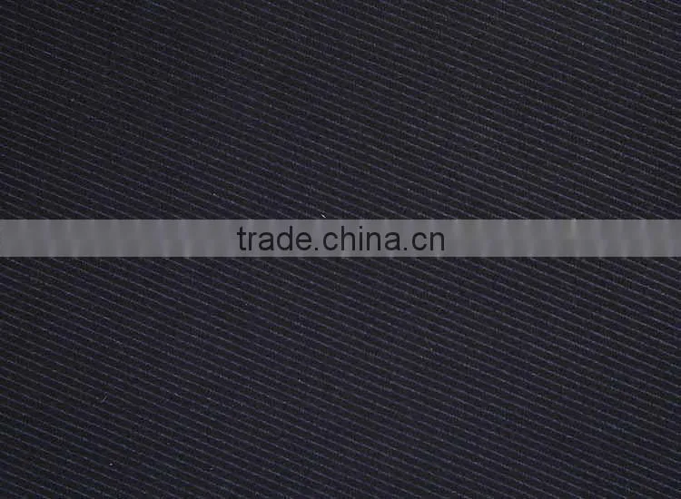 Most popular Useful Wrinkleproof Dark Blue Twill Suiting Fabric