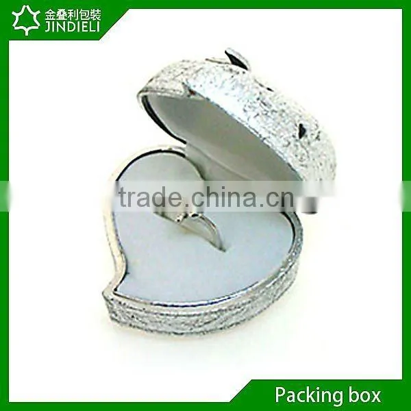 Beautiful heart shaped ring box