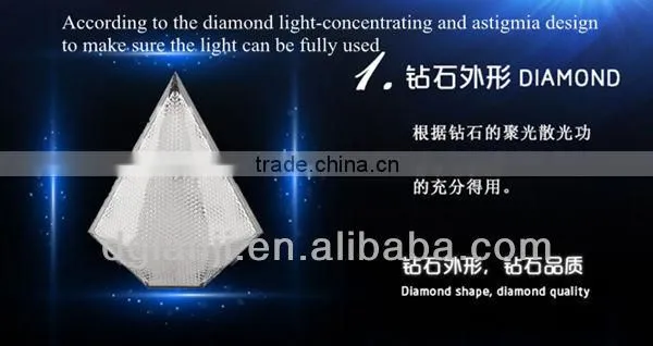 little light night Remote LED led wall light energy save beautiful diamend shape10