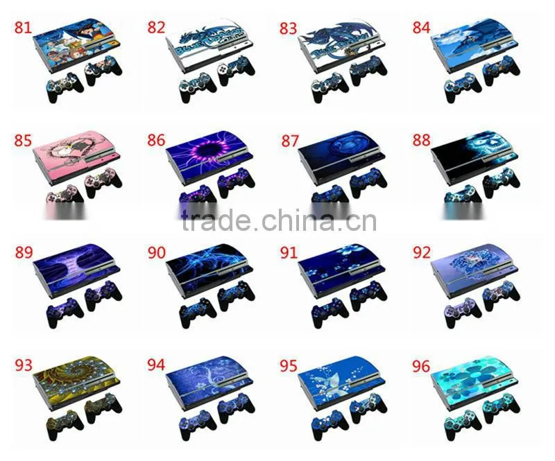Sell for PS3 console skin Wrap Sticker Skin for PS3 Controller