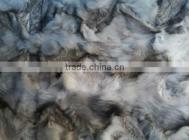 factory direct supply 100% genuine fox fur plate