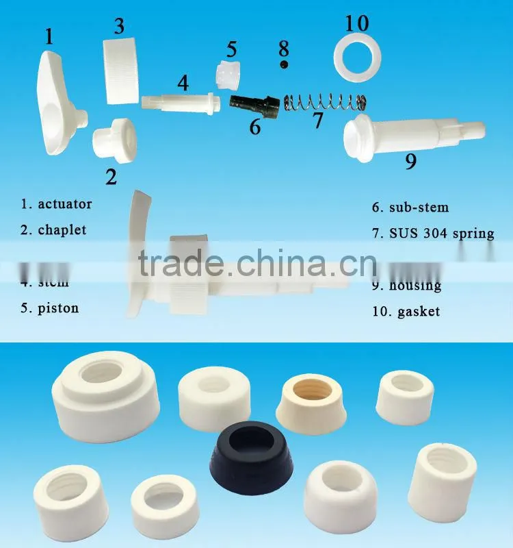 33mm pp Plastic Shampoo Bottle Dispenser Pump Wholesale