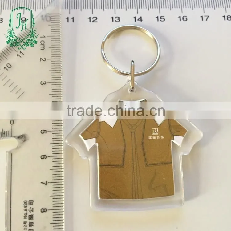 cheap promotional gift Acrylic keychain/blank photo frame custom printed acrylic charms