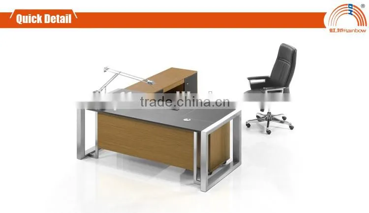 DT-11 modern new design office desk frame office table executive desk stainless steel frame executive desk