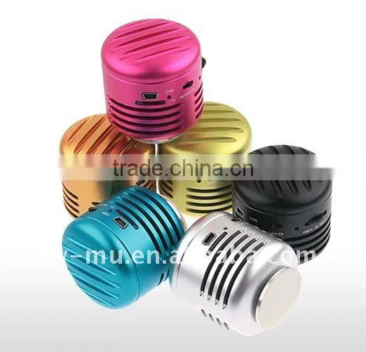 Vibration Resonance SD/TF Card Mini Speaker F MP3 PC ipod