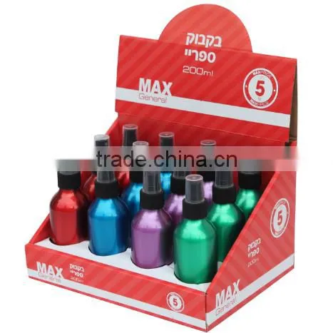 Factory hot sale lowest price aluminum hair spray bottle 300ML