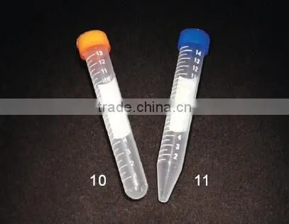 Hinged Lid With Conical Bottom Centrifuge Tube