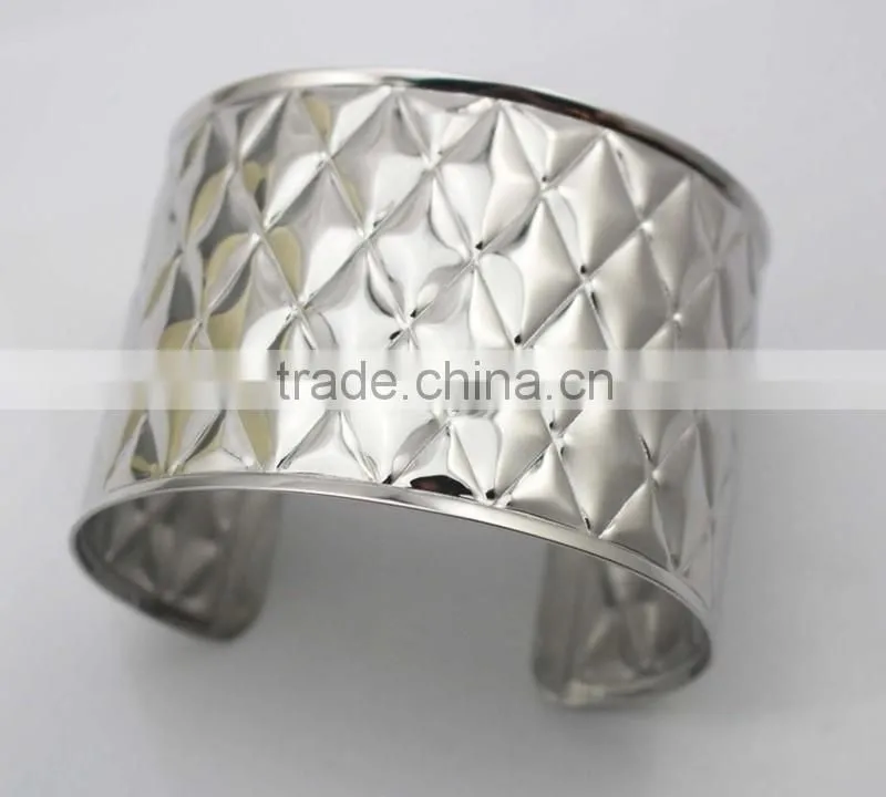 Bracelets & Bangles Opened Cuff Stainless Steel Bangle