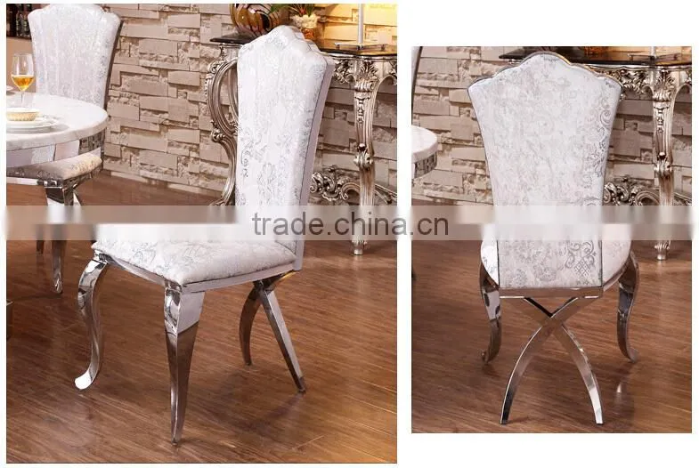 CHINA SUPPLIER SUPPLY STAINLESS STEEL CHAIR AND TABLE FURNITURE