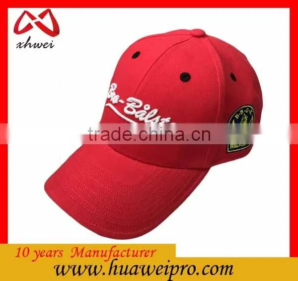 High-end 3 D embroidery baseball cap of the atmosphere