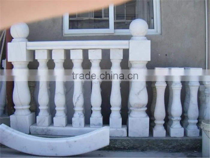 standard white granite baluster for balcony