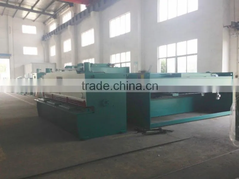 QC12K/Y CNC Hydraulic Shearing Machine with good price