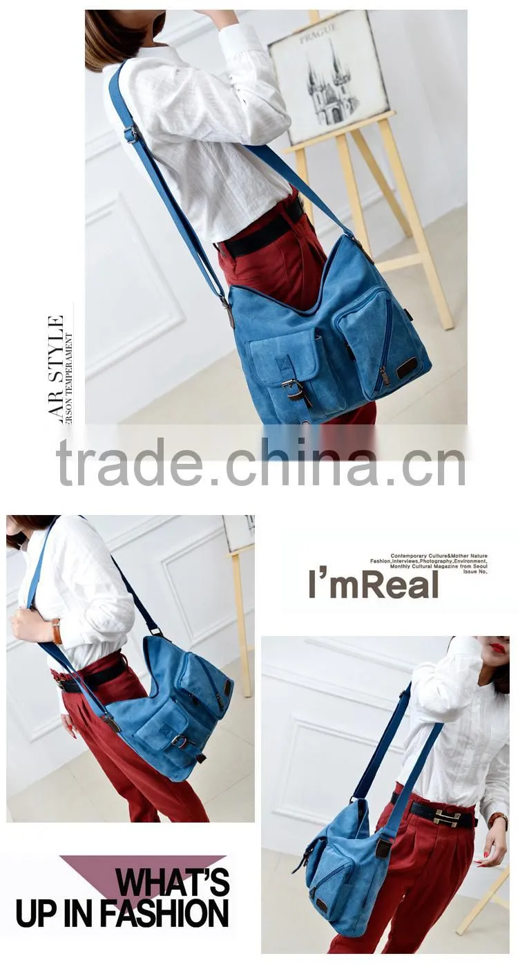 wholesale travel luggage bag canvas handbag shoulder bag