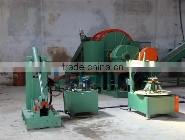 Tyre debeader machine / steel tire wire drawer machine