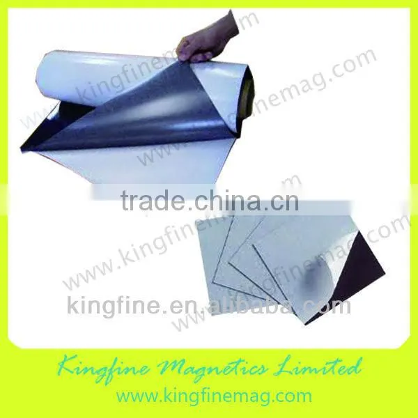 flexible magnet plain,custom design magnet,gloss or matt,multiple magnetized poles