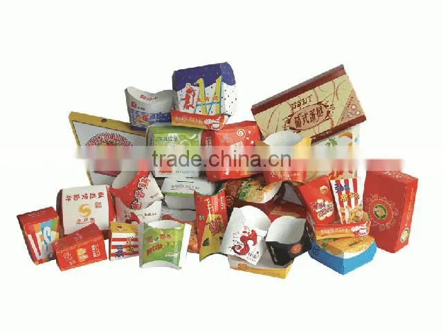 fast food tack away paper box