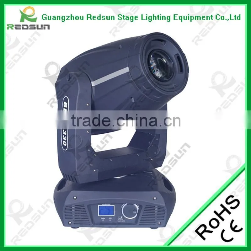 Big stage festival decoration fresnel light rgbw 17r 350w moving head light