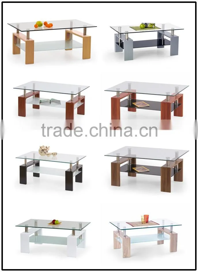 Hot selling High glossy modern MDF coffee table