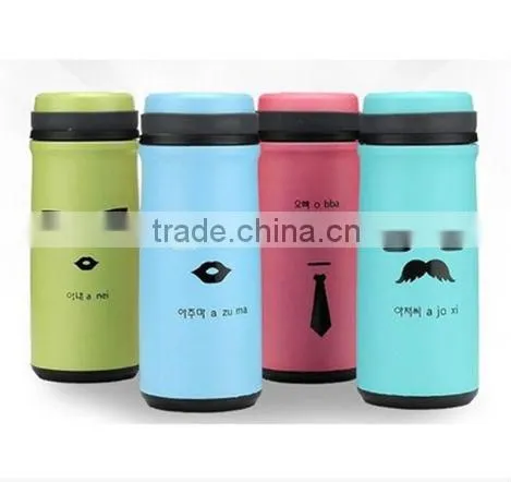 Stainless Steel Double Wall Wholesale Bullet Shaped Vacuum Thermos Flask