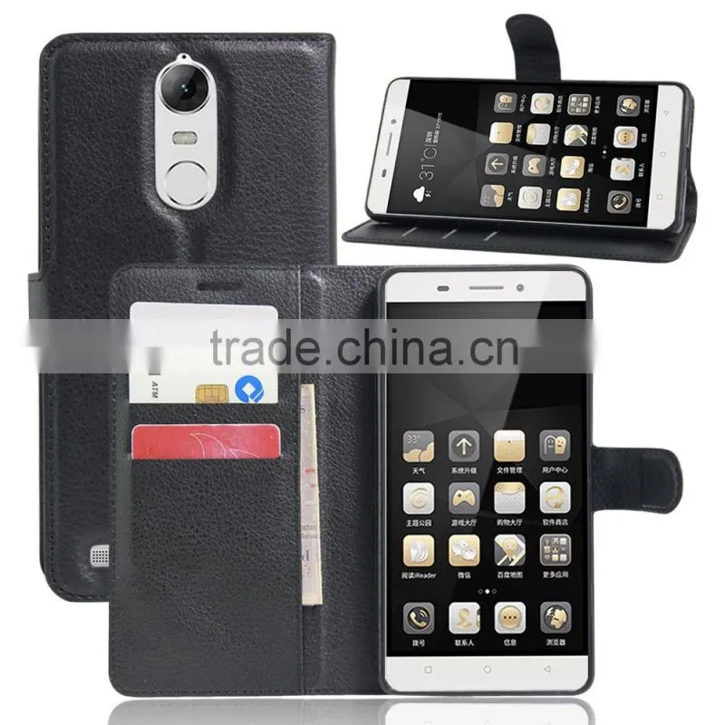 PU Leather Phone Case Leather Flip Cover Case For Lenovo K5 Note