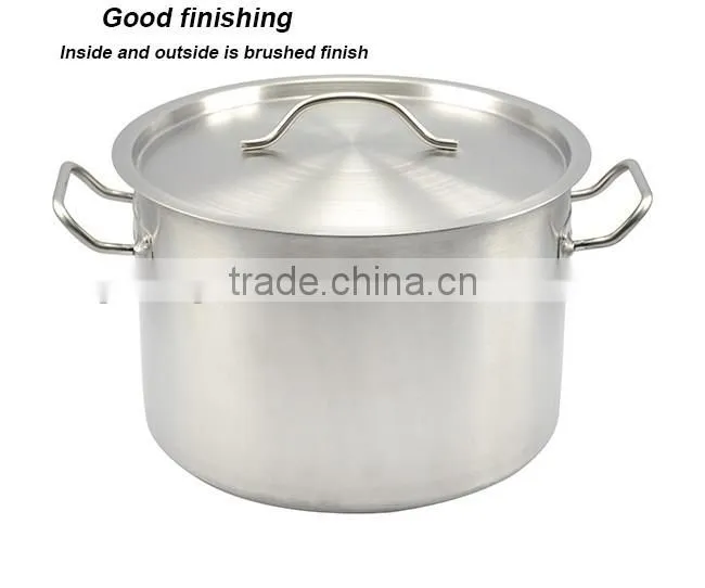 Stainless Steel Large Stock Pot Good Quality and Large Capacity