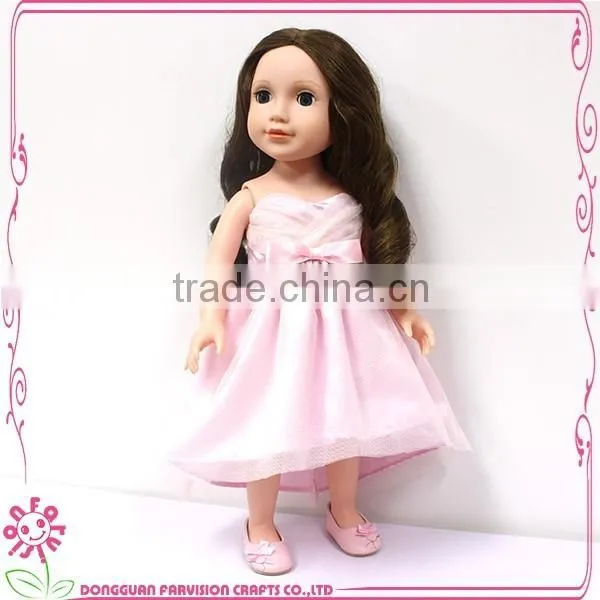 2016 doll safety new product PVC handmade cute doll